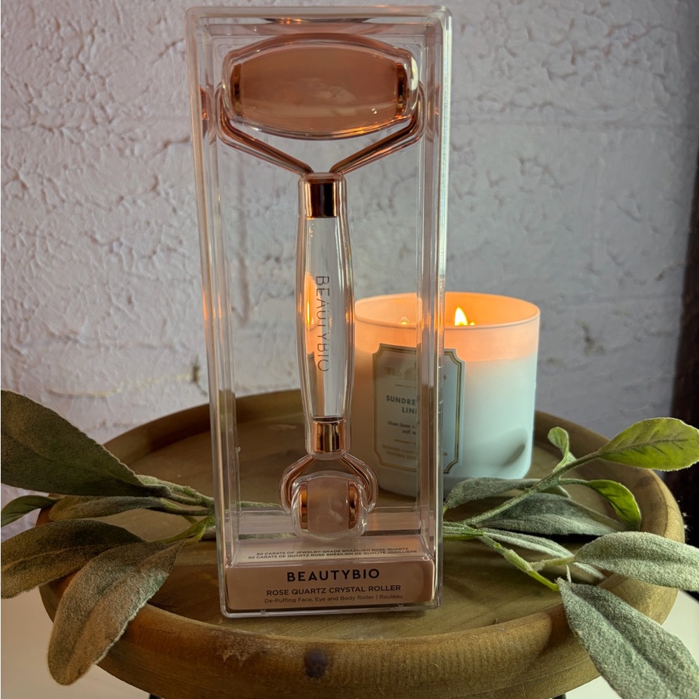 BeautyBio Rose Quartz Crystal Roller